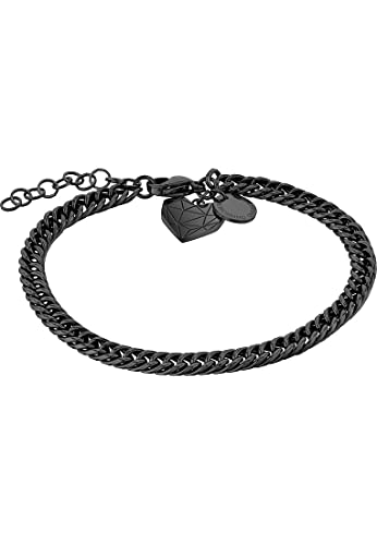 Liebeskind Berlin Armband LJ-0857-B-21 Edelstahl IP schwarz