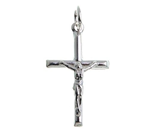 SILBERKETTEN STORE DEIN SCHMUCK ONLINE SHOP Anhänger Kreuz mit Jesus, Kreuzanhänger - 925 Silber