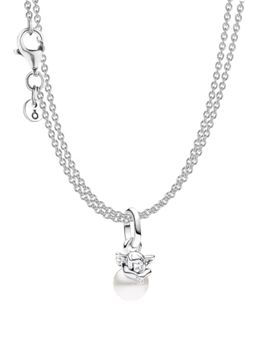 PANDORA Schmuckset für Damen Silber mit 2-reihiger Halskette Amor 68627