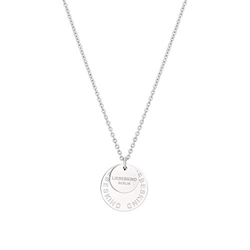 LIEBESKIND BERLIN TIME & JEWEL Kette aus Edelstahl in Silber LJ-0682-N-45