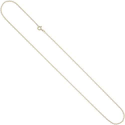 Jobo Damen Ankerkette 585 Gelbgold 1,2 mm 45 cm Gold Kette Halskette Goldkette Federring