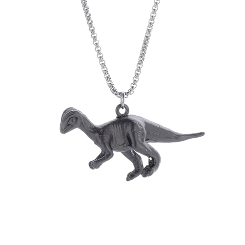 Halsband Halskette Gothic Halskette Kette Retro Tyranno Saurus Rex Dinosaurier Tier Anhänger Halskette Jungen Punk Trendy Casual Accessoires Geburtstagsgeschenk beste Freundin Geschenke Freundschaft