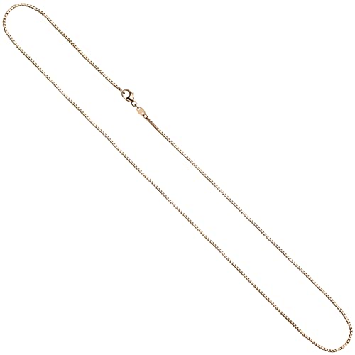 Jobo Damen Venezianerkette 585 Gold Rotgold 1,2 mm 42 cm Kette Halskette Rotgoldkette