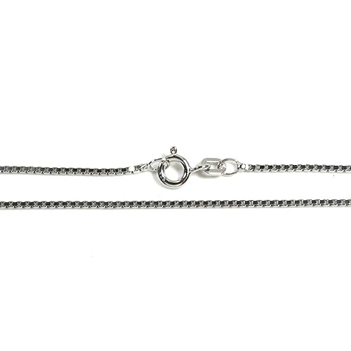 Basic Silber Kette Baby Venezianer Halskette Sterling-Silber 925 Länge 36 cm