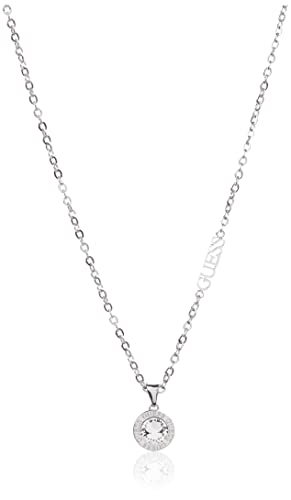 GUESS Damen-Kette Edelstahl Zirkonia One Size Silber 32023470