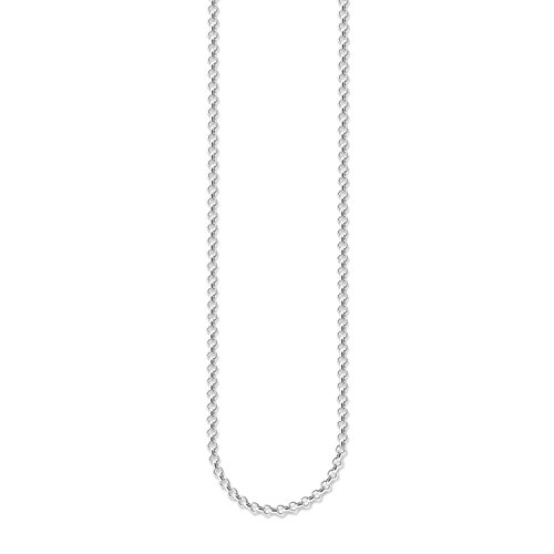 Thomas Sabo Charm-Kette Erbskette Charm Club 925 Sterling Silber Unisex X0001-001-12-L42v