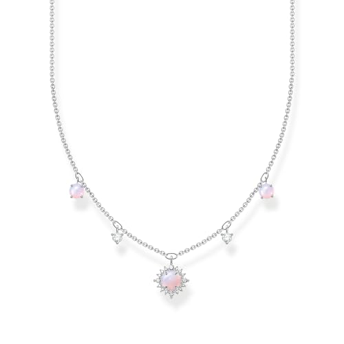 Thomas Sabo Kette Opal-Imitation Sterlingsilber KE2094-166-7