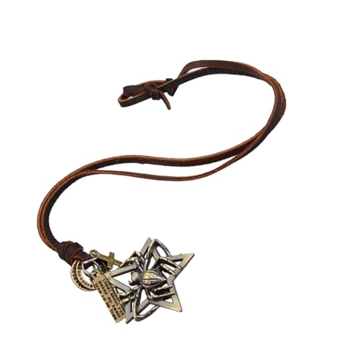 WOFASHPURET 1stk Halskette Für Männer Ethno-choker-halskette Herren Anhänger Statement Kette Herrenhalskette Frauen Halskette Halsketten Für Frauen Halskette Mit Vintage-anhänger Mondanhänger