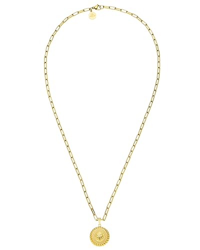 Purelei® Waina Kette Damen (Gold) – Halskette Damen aus langlebigem Edelstahl – Wasserfeste Kette – 50-55 cm Länge verstellbar – Halskette für deinen individuellen Look