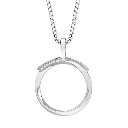 JOOP! Damen Echtschmuck Kette mit Anhänger, Halskette Silber 925 Geschenkidee