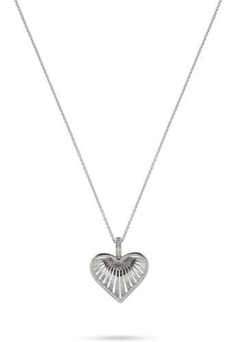 JETTE Damen-Kette 925er Silber, recycelt Zirkonia One Size 89193472