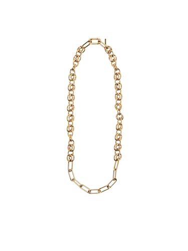 ESPRIT Damen-Kette Edelstahl One Size Gelbgold 32025958