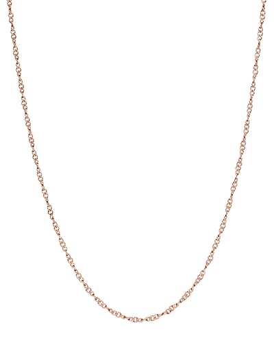 Purelei® Kaula Kette Damen (Roségold) – Halskette Damen aus langlebigem Edelstahl – Wasserfeste Kette – 35-40 cm Länge verstellbar – Halskette für deinen individuellen Look