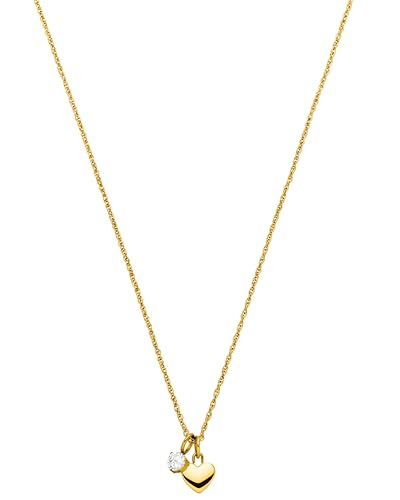 Purelei® Brave Kette Damen (Gold) – Halskette Damen aus langlebigem Edelstahl – Wasserfeste Kette mit Anhänger – 50-55 cm Länge verstellbar – Halskette für deinen individuellen Look