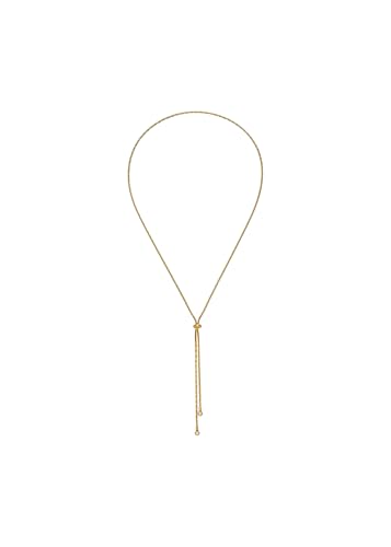 Purelei® Shooting Star Kette mit Zirkonia – Verstellbare Edelstahlkette in Gold, Silber oder Roségold, Länge bis 70 cm (Gold)