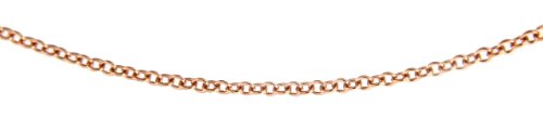 Carissima Gold Damen 9k (375) Rotgold 1.5mm Trace Kette 41cm/16zoll 5.13.6623