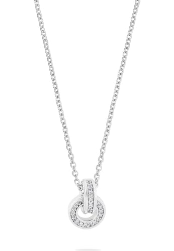 JETTE Damen-Kette 925er Silber 27 Zirkonia One Size Silber 32025940