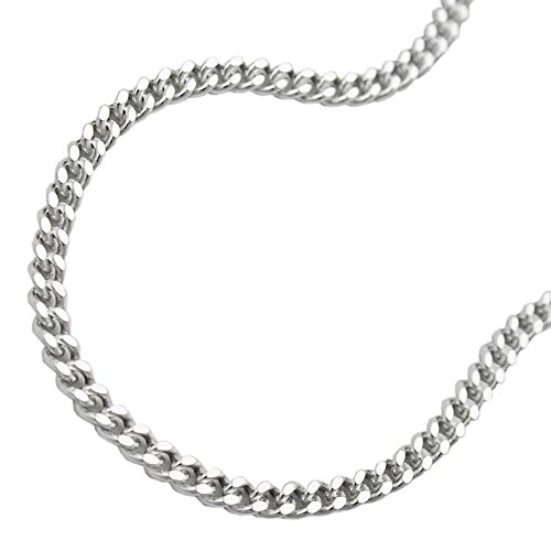 Bauchkette Kette Panzerkette aus echtem 925 Silber 90cm für Damen Silberkette